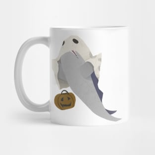 Ghost Blåhaj Mug